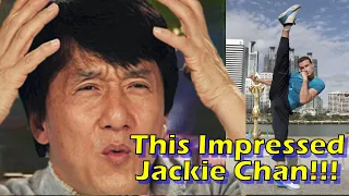 How a Record High Jump Kick Impressed Jackie Chan and Started a Film Career for Ron Smoorenburg!