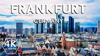 Frankfurt City in Germany | Frankfurt Drone Footage | 4K UHD