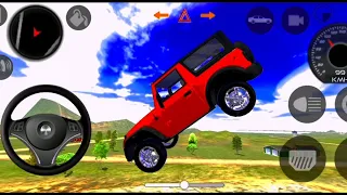 Dollar (song) New Car Simulator 3d Mahindra red  Thar😈 Driving - Indian Car Simulator 2024