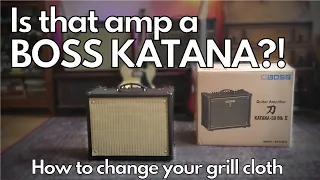 DIY Boss Katana: How to Change the Grill Cloth
