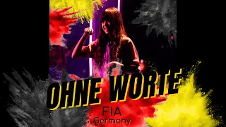 Ohne worte - Fia - KARAOKE (with backing vocals included)