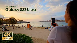 Samsung Galaxy S23 Ultra - 4k 60fps Cinematic Video