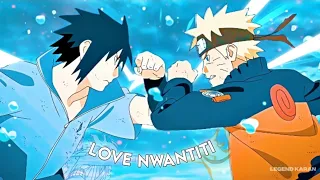 Naruto vs Sasuke Final Battle [Love Nwantiti] 4k-Edit