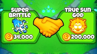 This SUPER GOD Tower Combination is BROKEN! (Bloons TD Battles 2)