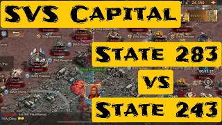 SVS Capital - State 283 vs State 243; Epic battle between Elite States #StateofSurvival