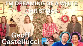 Geoff Castellucci "I'm Dreaming Of A White Christmas" music video First time watching reaction!