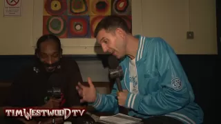 Snoop Dogg interview backstage - Westwood
