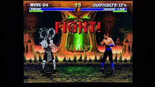 Mortal Kombat Trilogy Komplete, Sega Genesis sounds over arcade graphics