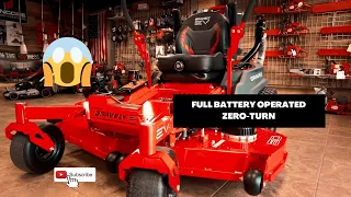 Gravely EV Zero - Turn Mower Review / Breakdown (FULLY BATTERY OPERATED ZERO TURN)