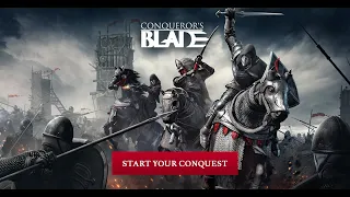 +16!! Conquerror's Blade 2023. Start new character, tutorial.