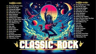 Guns N Roses, Aerosmith, Bon Jovi, Metallica, Queen, ACDC, U2 🔥 Best Classic Rock Songs 70s 80s 90s