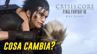 CRISIS CORE FINAL FANTASY 7 REUNION: GIOCATA LA DEMO, COSA CAMBIA DALLA VERSIONE PSP?