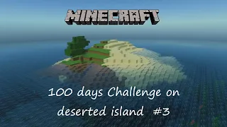 [minecraft] 'hardcore'-ish 100 days challenge in bedrock edition (No Talk) - Day 4 to 9