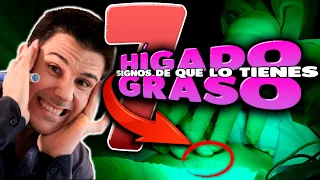 HÍGADO GRASO👉🏻Cómo Saber Si Tienes Mucha GRASA En El Hígado👨🏻‍⚕️*MUY FÁCIL*😖7 SIGNOS🧐