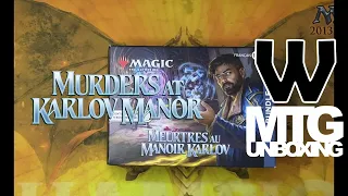 MTG Ouverture du bundle Meurtres au Manoir Karlov -  Murders at Karlov Manor Bundle Unboxing