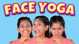 Yoga Exercises for Kids | Face Yoga & Creative Expression for Children | Yoga Guppy