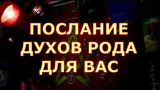 💌🕊️ ПОСЛАНИЕ ДУХОВ РОДА ДЛЯ ВАС ЧТО ОНИ ХОТЯТ ВАМ СКАЗАТЬ СЕГОДНЯ Таротерапия #tarot#gadanie