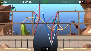 3 Solutions 4-15 Twists and Turns [Poly Bridge 2]