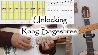 Raag Bageshree Guitar Lesson - understand the Ascending and Descending structure