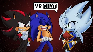 SONIC AND SHADOW ENCOUNTER NAZRA IN VR CHAT