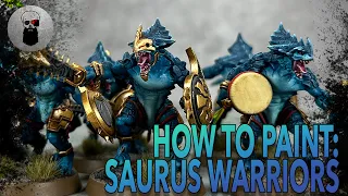 Contrast+ How to Paint: New Saurus Warriors