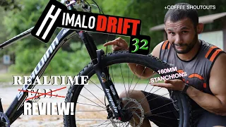 Himalo Drift 32 160mm MTB Fork: Realtime Review | Coffee Shoutouts!