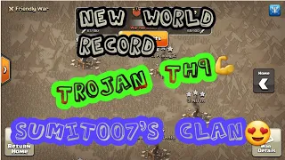 Unbelievevable😱! Playing Trojan War In India's Best Coc Youtuber's Clan ||Th9 Trojan|| ClashOfClans