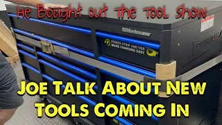 Joe Is Back From A Tool Show And He’s Ordered A Ton Of New Cool Tools.