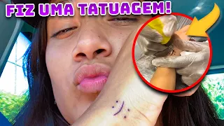 FIZ UMA TATUAGEM! - JULIANA BALTAR