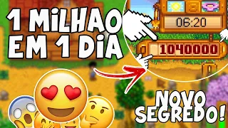 EXPLANEI o Método mais ROUBADO de GANHAR MUITO DINHEIRO no Stardew Valley