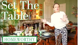 SET THE TABLE | With French Designer Marie Daâge