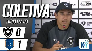 COLETIVA LÚCIO FLÁVIO | AO VIVO | Botafogo 0 x 1 Audax Rio - Campeonato Carioca 2023