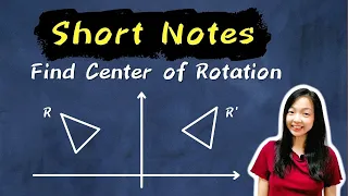 How to find the Center of Rotation