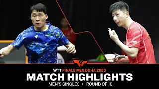 Ma Long vs Jang Woojin | MS R16 | WTT Finals Men Doha 2023