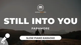 Still Into You - Paramore (Slow Piano Karaoke)