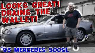 Why does this VERY clean 1993 500SL need $4K in repairs at CAR WIZARD's shop?