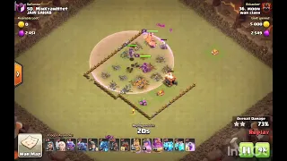 this mad man attacked with this army on a kid (clash of clans )