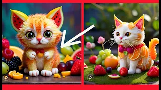 cute fruit art animals (part 2)