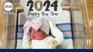 First baby born in 2024