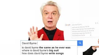 David Byrne Answers the Web's Most Searched Questions | WIRED