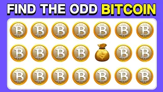 Can You Find the ODD Bitcoin?💰💸| Currency Edition Quiz