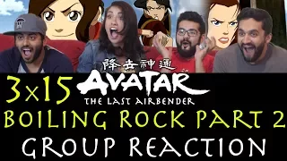 Avatar: The Last Airbender - 3x15 Boiling Rock Part 2 - Group Reaction