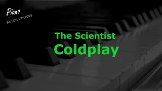 The Scientist - Higher Key (Piano Instrumental Backing Track Karaoke)