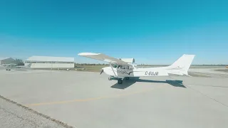 FPV Through Airplane Hanger