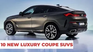10 New Luxury Coupe SUVs Upcoming in 2020