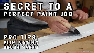 Eliminating "Roping" Brush Marks When Painting