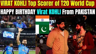 VIRAT Kohli Birthday Wishes from Pakistan & T20 Best Scorer in World Cup 2022 | LahoriFied Speaks