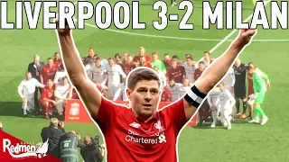 Gerrard Last Minute Winner! | Liverpool Legends 3-2 Milan Glorie | Story of the Match