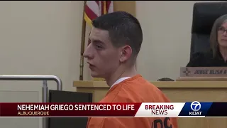 Nehemiah Griego sentenced to life