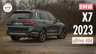 BMW X7 2023 xDrive40d test PL Pertyn Ględzi